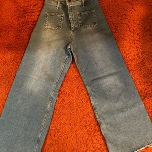 ZARA WIDE LEG JEANS woman’s size EU40 Mexico30